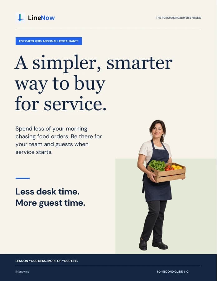 Cover of A simpler, smarter way to buy for service.