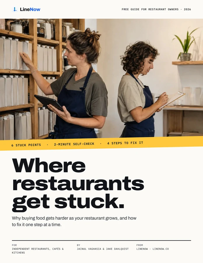 Cover of Where restaurants get stuck.